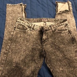 Denim With Side zipper on Ankles